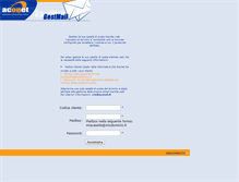 Tablet Screenshot of gestmail.aconet.it